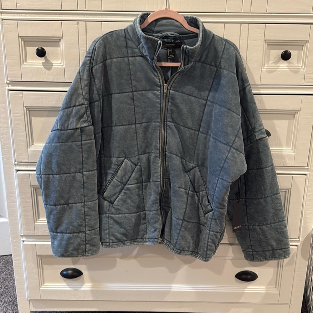 Forever 21 quilted jacket